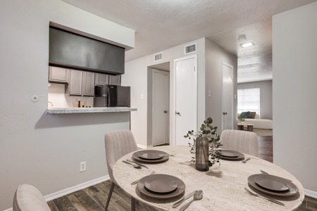 The Jerry dining area